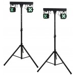 QTX Stereo Twin PAR Bar band stage lighting